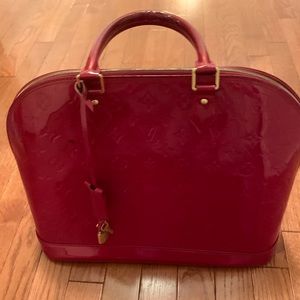 Open to offers!!! Red Louis Vuitton Bag PM